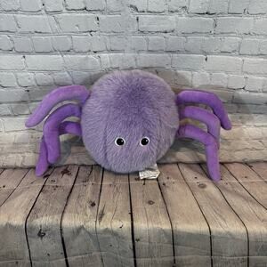 Cynthia Rowley Curious Purple Spider Plush PIllow
